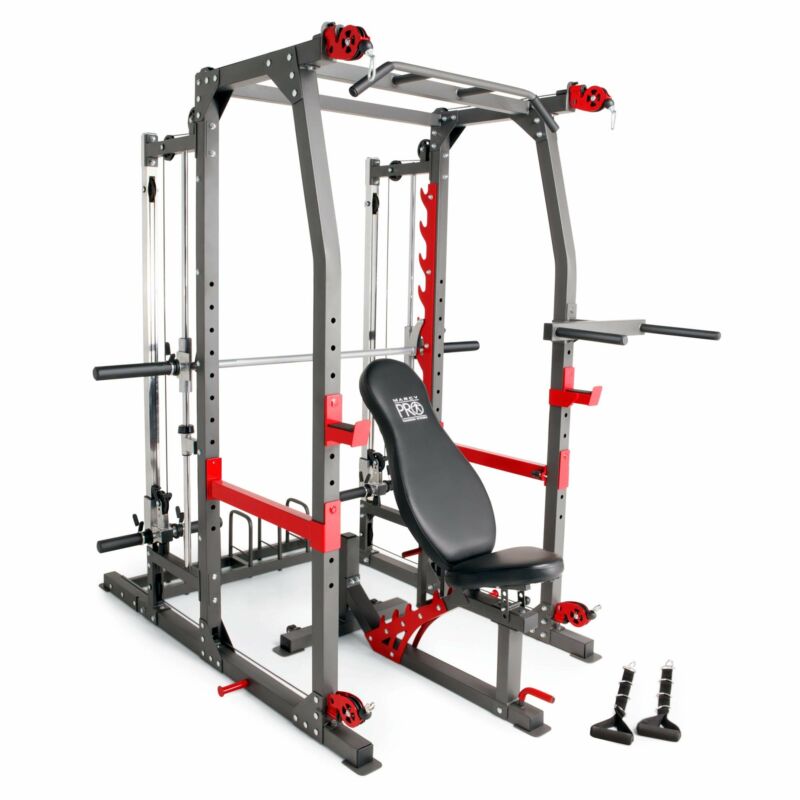 MARCY PRO SMITH CAGE HOME GYM TRAINING SYSTEM | SM-4903