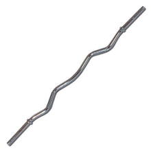 Load image into Gallery viewer, YORK Chrome 1' Curl Bar w/ Fixed Inner Collars