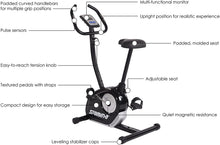Load image into Gallery viewer, Stamina 1310 Magnetic Upright Exercise Bike