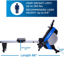 Load image into Gallery viewer, Stamina DT PRO Rowing Machine 1409