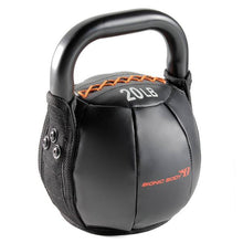 Load image into Gallery viewer, SOFT LEATHER  WRAP KETTLEBELL BIONIC BODY