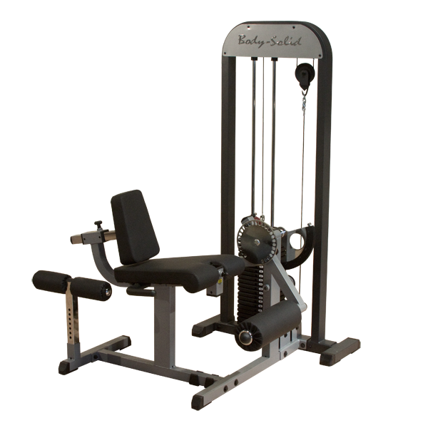 BODY SOILD PRO-SELECT LEG EXT. & LEG CURL MACHINE – Finer Fitness Inc.