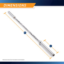 Load image into Gallery viewer, STEEL BODY Gray and White Camoflauge 45lb Olympic Barbell