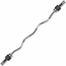 Load image into Gallery viewer, Marcy Solid Steel Olympic Curl Bar  Chrome-Plated Weight Bar | SOC-49