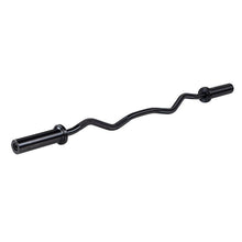 Load image into Gallery viewer, BODY SOLID OLYMPIC CURL BAR (BLACK) OB47B