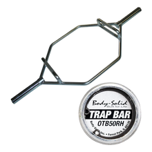 Load image into Gallery viewer, BODY SOLID Olympic Shrug Bar (Raised Handles)