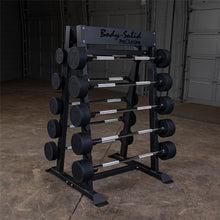 Load image into Gallery viewer, BODY SOILD FIXED WEIGHT BARBELL RACK SBBR100