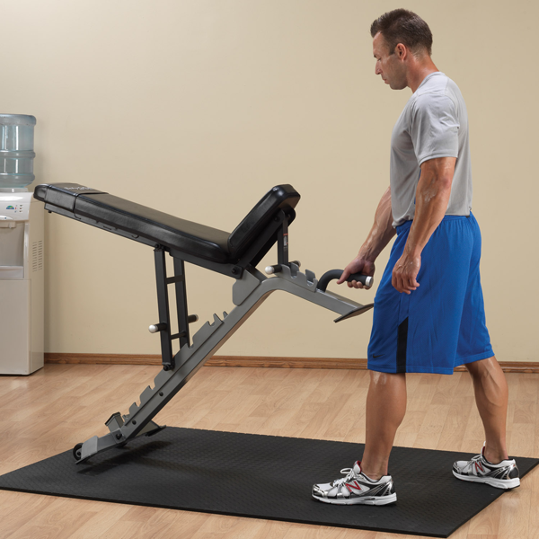 BODY SOLID PRO CLUBLINE ADJUSTABLE BENCH – Finer Fitness Inc.