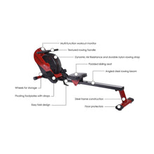 Load image into Gallery viewer, Stamina X Air Rower 35-1401 Rowing Machine