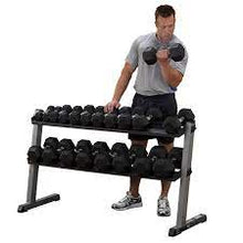 Load image into Gallery viewer, DUMBBELL SET 5LB TO 50LB W/ERGO HANDLE 2 /Tier rack