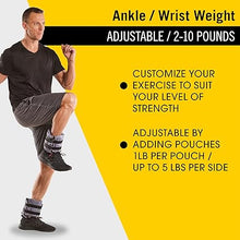 Load image into Gallery viewer, EVERLAST Adjustable Ankle Wrist Weights