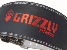 Load image into Gallery viewer, Grizzly Fitness Enforcer Padded Genuine Leather Pro Weight Belt for Men and Women