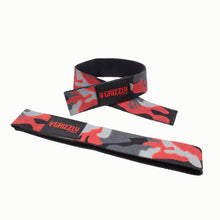 Load image into Gallery viewer, Grizzly Fitness Weight Lifting Wrist Straps for Men and Women (One-Size Pair) 8610-0432