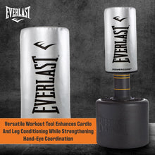 Load image into Gallery viewer, EVERLAST POWERCORE FREESTANDING HEAVY BAG SILVER