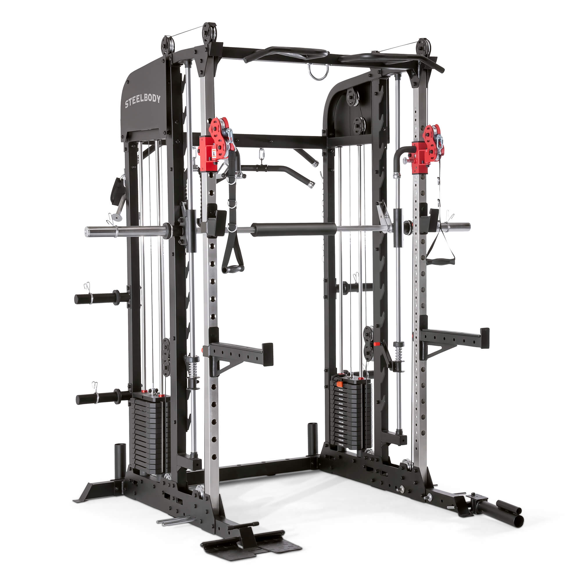 SteelBody 6900 All-in-One Home Gym Deluxe Functional Trainer – Finer ...