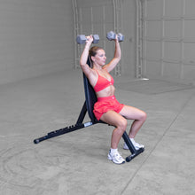 Load image into Gallery viewer, Best Fitness BFFID25B Folding Adjustable Bench