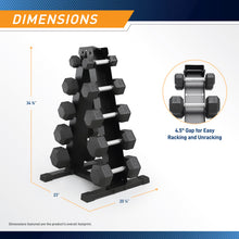 Load image into Gallery viewer, Marcy 150lb Rubber Hex Dumbbell Set | DBR-1347