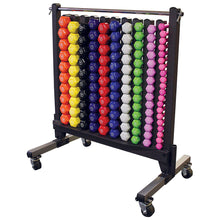 Load image into Gallery viewer, BODY SOLID GDR500 Commercial Vinyl and Neoprene Dumbbell Rack SKU:GDR500