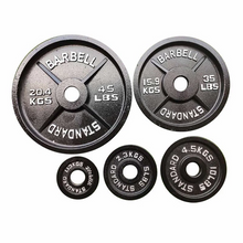 Load image into Gallery viewer, CS-Fitness Cast Iron Adjustable 300lb Barbell Weight Set