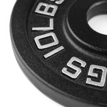 Load image into Gallery viewer, CS-Fitness Olympic Black Cast Iron Barbell Weight Plate Barbell