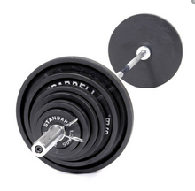 Load image into Gallery viewer, CS-Fitness Cast Iron Adjustable 300lb Barbell Weight Set