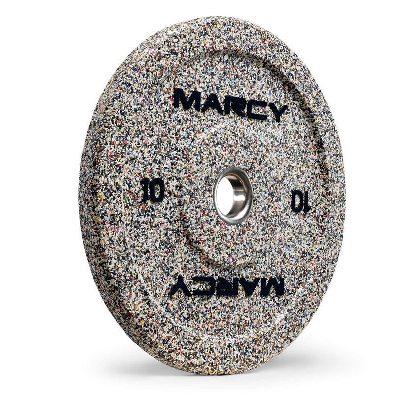 Marcy Olympic Speckle Rubber Bumper Plate