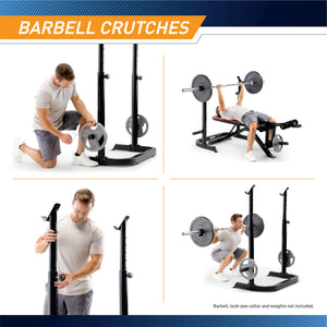 Marcy Two-Piece Olympic Weight Bench with Leg Developer | MKB-979