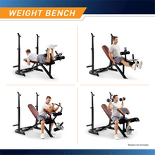 Load image into Gallery viewer, Marcy Two-Piece Olympic Weight Bench with Leg Developer | MKB-979