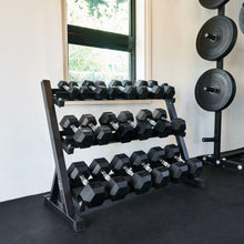 Load image into Gallery viewer, CS-FITNESS Rubber Hex Dumbbell Hand Weights ( Sold in pairs only ) "Exclusive Online Offer"