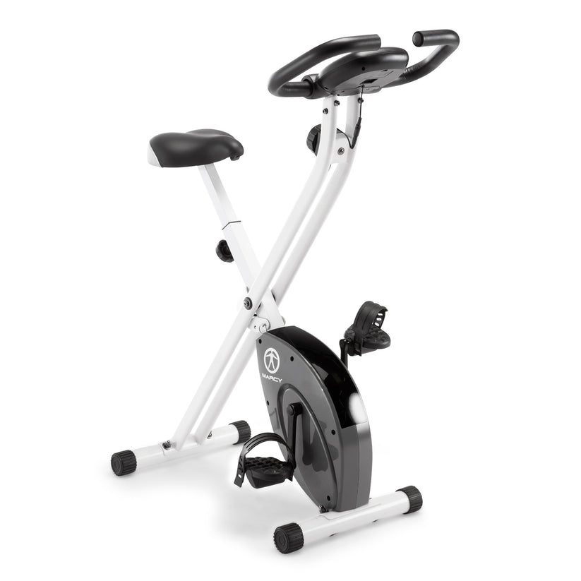 Marcy Foldable Upright Exercise Bike | NS-652 – Finer Fitness Inc.
