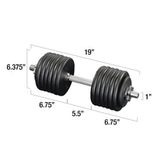 Load image into Gallery viewer, Body-Solid Pro-Style 5 lb. to 70 lb. Adjustable Dumbbell Pair