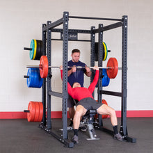 Load image into Gallery viewer, Body-Solid Pro ClubLine SPR1000BACK Power Rack with Rear Extension