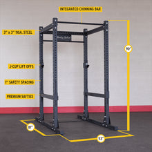 Load image into Gallery viewer, Body-Solid Pro ClubLine SPR1000BACK Power Rack with Rear Extension