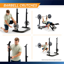 Load image into Gallery viewer, MARCY Two-Piece Olympic Weight Bench and Squat Bar Catch Marcy | MD-7836