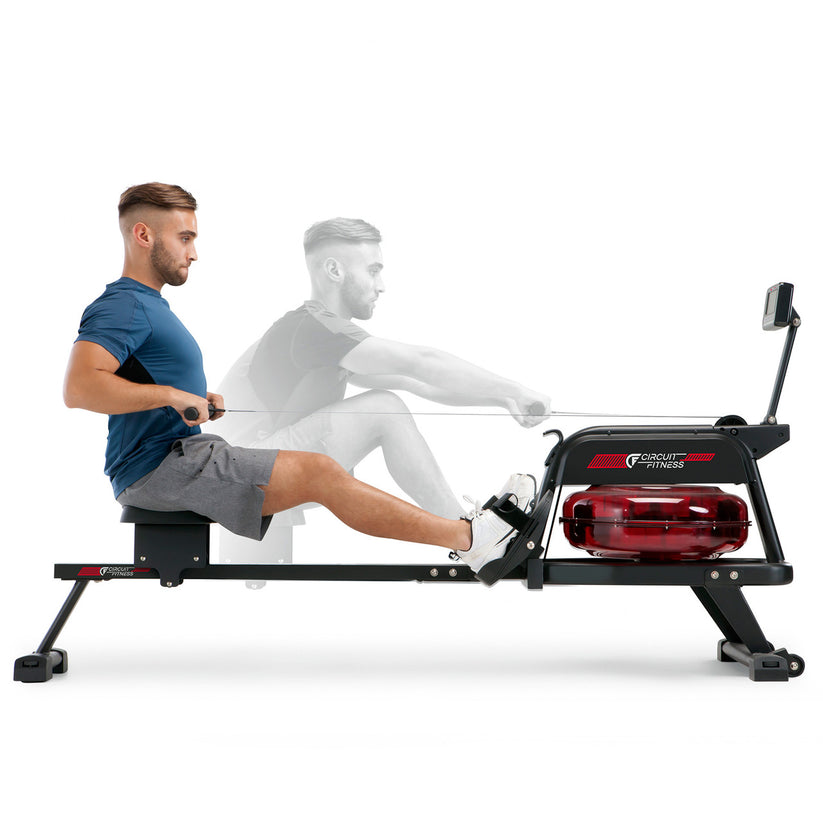 Circuit Fitness Water Rowing Machine |AMZ-167RW – Finer Fitness Inc.