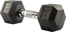 Load image into Gallery viewer, CS-FITNESS Rubber Hex Dumbbell Hand Weights ( Sold in pairs only ) "Exclusive Online Offer"