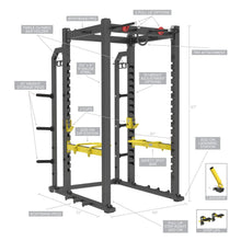 Load image into Gallery viewer, Fitness 1st Commercail Power Rack