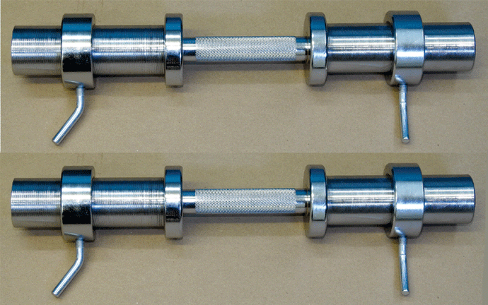 NBY OLYMPIC DUMBELL BARS PAIR