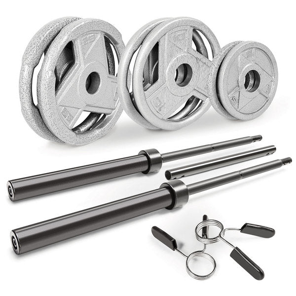 MARCY 110 LB. OLYMPIC WEIGHT SET