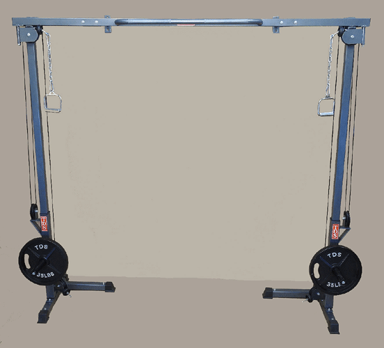 WALL MOUNT CABLE CROSS OVER GYM ONE TO ONE RATIO