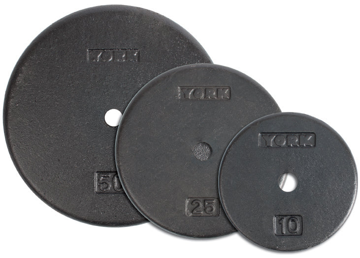 YORK 1″ Standard Flat Pro Cast Iron Plate