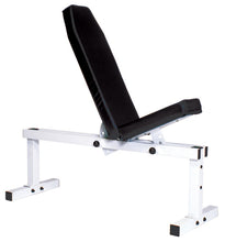 Load image into Gallery viewer, YORK Pro Series Bench 305 FI White- Front Adjustable, Back Adjustable C/U