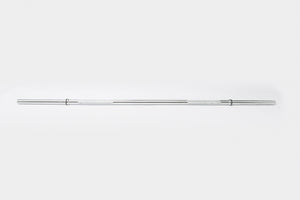 YORK 1' Chrome Deluxe 6" Weight Bar w/ Fixed Inner Collars