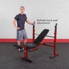 Load image into Gallery viewer, Best Fitness Olympic Bench with Leg Developer
