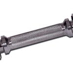 Load image into Gallery viewer, YORK Chrome 14″ Spin-Lock Dumbbell Handle w/ Spin-Lock Collars