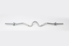 Load image into Gallery viewer, YORK 1&quot;Chrome Spin-Lock Super Curl Bar w/ Spin-Lock Collars