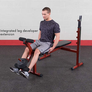 Best Fitness Olympic Bench with Leg Developer