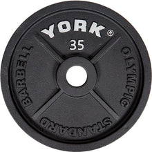 Load image into Gallery viewer, YORK 2″ Cast Iron Olympic Weight Plates