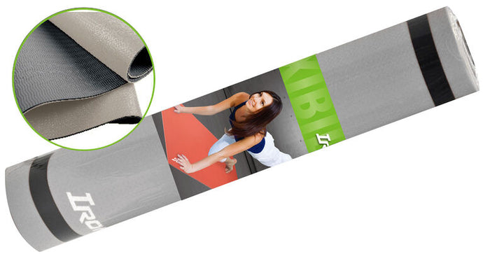 Iron Body Fitness IBF - 6mm  Grey Yoga Mat