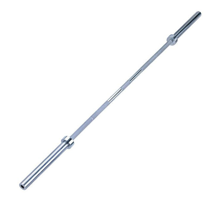 NYB (OB84B-A)-7 ft Olympic 32 MM CHROME Power Bar with  Bearings  (Rated-1000 l